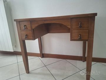 Splendida Toeletta / Specchiera antica in legno 