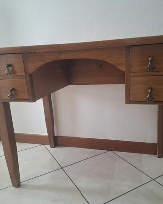 Splendida Toeletta / Specchiera antica in legno 