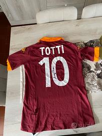 Maglia Roma Totti 10 Autografata 2012/13 Nuova