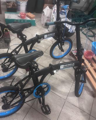 Coppia Biciclette pieghevoli