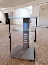 Mobile porta TV/Wi-Fi con ripiani