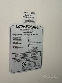Pannelli  fotovoltaici amorfi