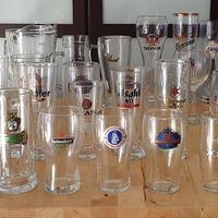 Collezione bicchieri birra