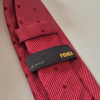 cravatta di seta Fendi 