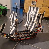 lego 6286 nave pirati completa vintage anni 90