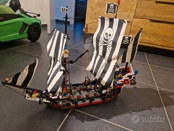 lego 6286 nave pirati completa vintage anni 90