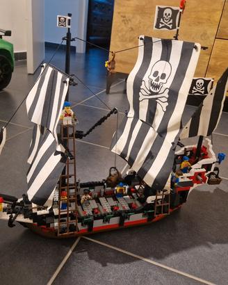 lego 6286 nave pirati completa vintage anni 90