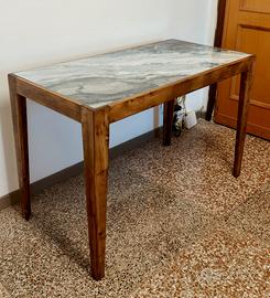 Tavolo Artigianale con Top Effetto Oceano