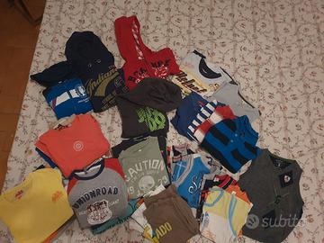 Set abbigliamento bambino tg 3-6 anni 60capi circa