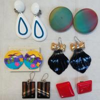 Orecchini vintage anni '80