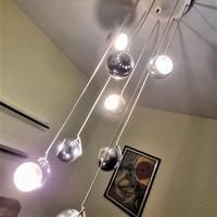 Lampadario ESCLUSIVO "8 BOLLE" – RARISSIMO