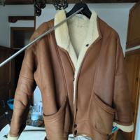 Giacchetto vera pelle Vintage Taglia 50
