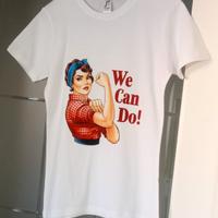 T-shirt Bianca Donna manica corta Taglia S