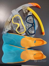 set snorkeling bimbo/a