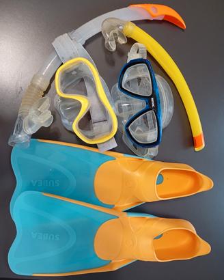 set snorkeling bimbo/a