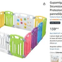 Box recinto gioco per bambini