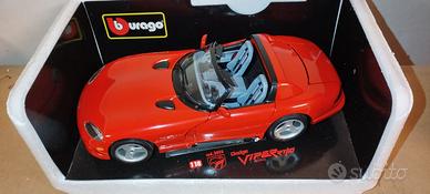 modellino dodge viper rt10 1992 1-18