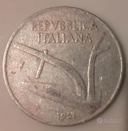 Moneta 10 Lire 1951