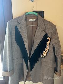 Giacca over con stampa