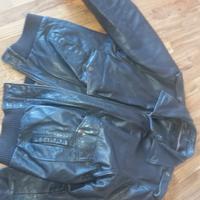 giacca di pelle Scott tg xl
