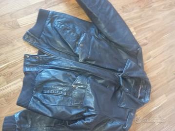 giacca di pelle Scott tg xl