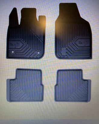 Tappetini gomma fiat 500e