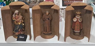 Sculture legno dolfi