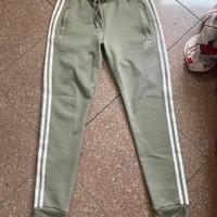 tuta verde adidas