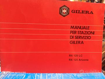 Manuale per Stazione di Servizio Gilera RX