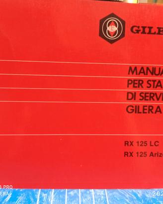 Manuale per Stazione di Servizio Gilera RX
