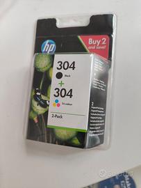 HP ORIGINALE CARTUCCIA 304 BN e COLORE