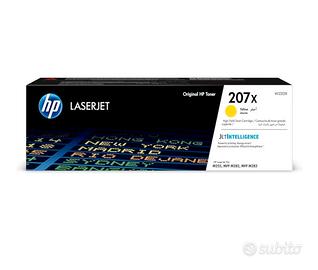 HP - Toner 207X W2212X, Cartuccia Toner, Giallo