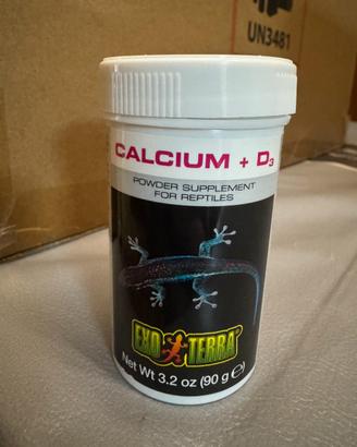 Calcio+vitamina d3 per  rettili