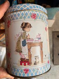 Scatola latta Sarah Kay anni 80 da collezione