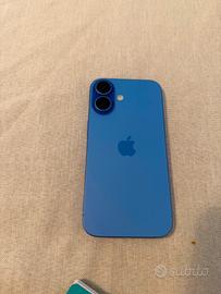Iphone 16 256 GB blu - Pari al nuovo- Batteria 90%
