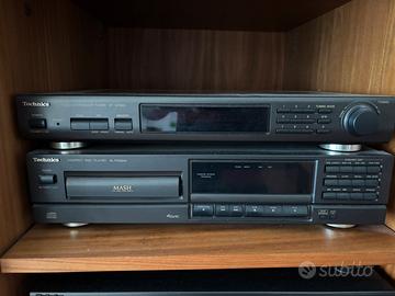 Impianto hi fi technics e casse chario