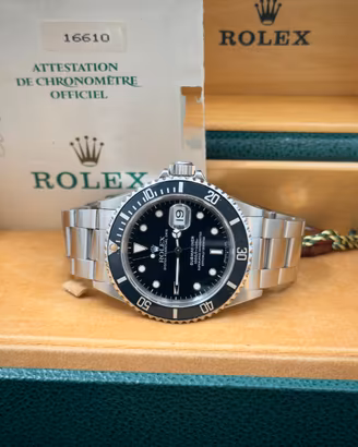 Rolex Submariner Date 16610 Fullset 1989