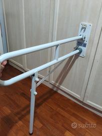 Maniglione bagno ribaltabile per disabili, anziani