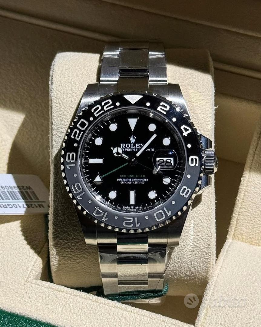 Rolex GMT MASTER II BRUCE WAYNE 126710GRNR 2024 Abbigliamento e Accessori In vendita a Treviso