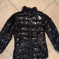 Moncler 2 da donna- vintage,finitura nero lucida