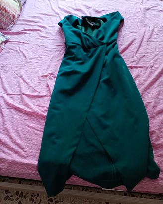 Vestito verde smeraldo
