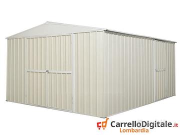 Box prefabbricato in acciaio 360x430cm avorio