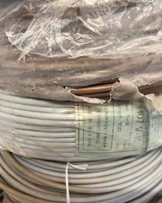Cavi elettrici cordina 1x6 mm