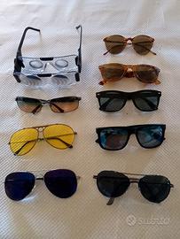 Occhiali vari modelli