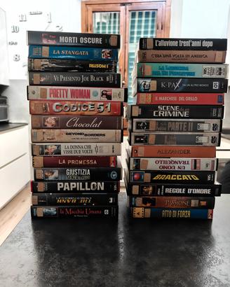 Lotto 30 VHS Originali Vintage  - Il padrino +altr