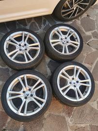 CERCHI E GOMME HANKOOK  17" CLIO CORSA PUNTO