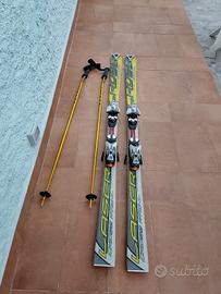 sci stockli laser cross pro 1,80 attacchi Salomon