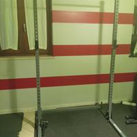 Squat Rack DTX Fitness con Barra Trazioni e Landmi
