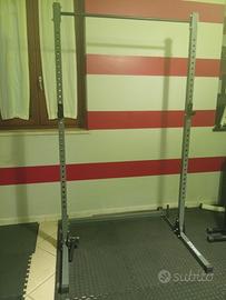 Squat Rack DTX Fitness con Barra Trazioni e Landmi
