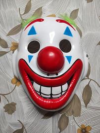 Maschera joker pagliaccio clown cosplay